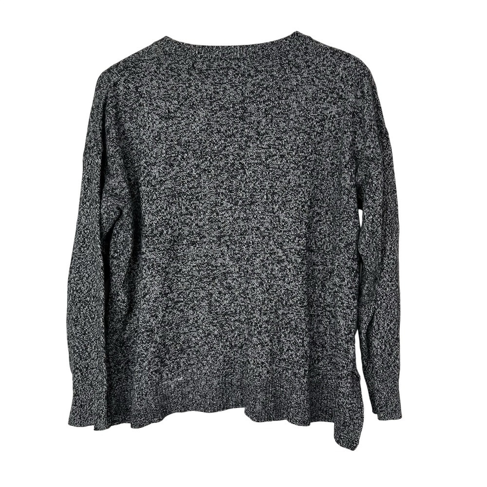 Madewell Fieldwalk Cardigan Heather Marl Gray Button Front Knit Womens Medium - Picture 3 of 6